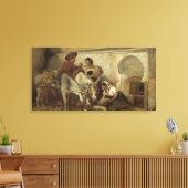 ヴィンテージリチャード・アンデル・アットザウェル キャンバスプリント (インサイチュ (リビング))