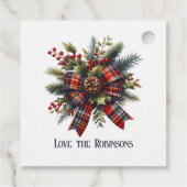 ヴィンテージリッチプリドクレストモノグラムホリデイ フェイバータグ (裏面)