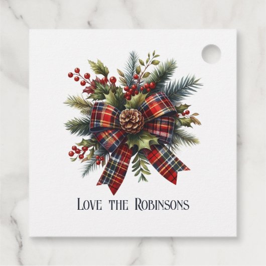 ヴィンテージリッチプリドクレストモノグラムホリデイ フェイバータグ (裏面)