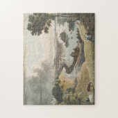 ヴィンテージリッチモンドVAの絵図（1834年） ジグソーパズル (縦)