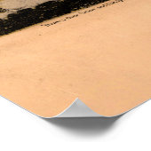 ヴィンテージリッチモンドVA南北戦争バトルフィールドマップ ポスター (角)