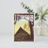 ヴィンテージリトアニア ポストカード (スタンド正面)