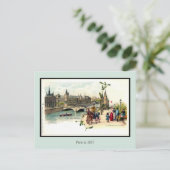 ヴィンテージリトパリ1897年6月6日 ポストカード (スタンド正面)