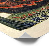 ヴィンテージリトルウィッチハロウィーンポスター ポスター (角)