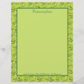 ヴィンテージリトルグリーンりんご果樹園のパーソナライズ (正面)