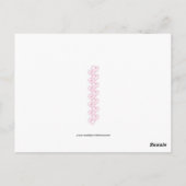 ヴィンテージリトルバードTweet Valentinesハガキ ポストカード (裏面)