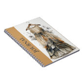 ヴィンテージリトルブラックドレス(LBD)ジャーナル日記 ノートブック (右側)