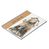 ヴィンテージリトルブラックドレス(LBD)ジャーナル日記 ノートブック (左側)