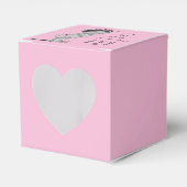 ヴィンテージリトルプリンセスベイビーシャワー フェイバーボックス (正面サイド)