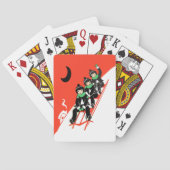 ヴィンテージリトルボーイズスリディングスノームーンハウス トランプ (裏面)