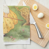 ヴィンテージリトルボーピープマザーグース子供部屋韻 キッチンタオル (四つ折り)