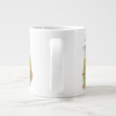 ヴィンテージリトルボーピープマザーグース子供部屋韻 ジャンボコーヒーマグカップ (裏面)