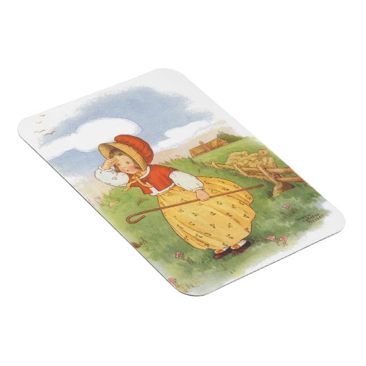 ヴィンテージリトルボーピープマザーグース子供部屋韻 マグネット (右側)