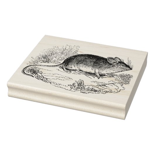 ヴィンテージリトルマウスアンティークゴムスタンプ ラバースタンプ (スタンプ)