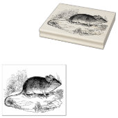 ヴィンテージリトルマウスアンティークゴムスタンプ ラバースタンプ (押印)