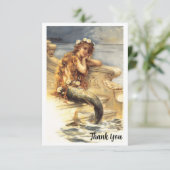 ヴィンテージリトルマーメイド サンキューカード (スタンド正面)