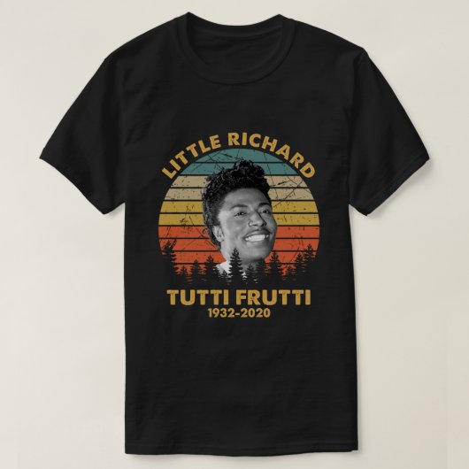 ヴィンテージリトルリチャード・トゥッティ Tシャツ (デザイン正面)