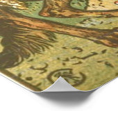 ヴィンテージリトルレッドライディングフードイラストレーション(1915) ポスター (角)