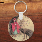 ヴィンテージリトルレッドライディングフードバイワーウィックゴブル キーホルダー (正面)