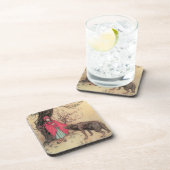 ヴィンテージリトルレッドライディングフードバイワーウィックゴブル コースター (右側)