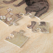 ヴィンテージリトルレッドライディングフードバイワーウィックゴブル ジグソーパズル (側面)