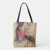 ヴィンテージリトルレッドライディングフードバイワーウィックゴブル トートバッグ (裏面)