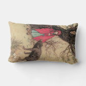 ヴィンテージリトルレッドライディングフードバイワーウィックゴブル ランバークッション (裏面)