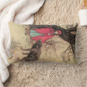 ヴィンテージリトルレッドライディングフードバイワーウィックゴブル ランバークッション (ブランケット)