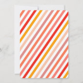 ヴィンテージリトルレディバースデーパーティーの写真招待状 招待状 (裏面)