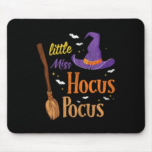ヴィンテージリトル恋しく思ホックスポウスハロウィンウィッシュ マウスパッド (正面)