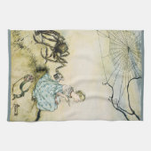 ヴィンテージリトル恋しく思マフェットバイアーサー・ラッカム キッチンタオル (横)