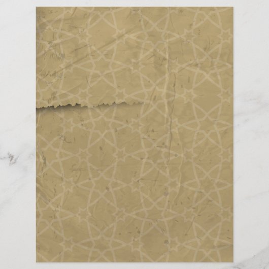 ヴィンテージリネンスターズ紙レターヘッド (正面)