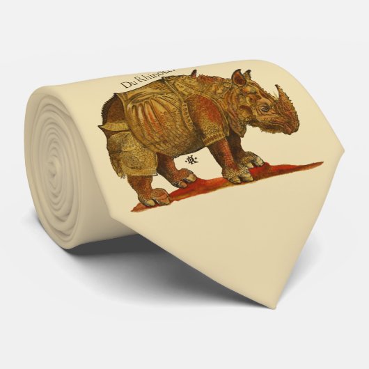 ヴィンテージリノドゥラーズライノセロスアンティーク ネクタイ (ロール)