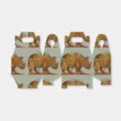 ヴィンテージリノドゥラーズライノセロスアンティーク フェイバーボックス (折り畳みなし)