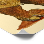 ヴィンテージリノドゥラーズライノセロスアンティーク ポスター (角)