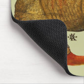 ヴィンテージリノドゥラーズライノセロスアンティーク マウスパッド (コーナー)