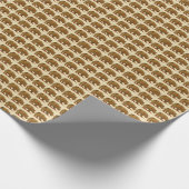 ヴィンテージリノドゥラーズライノセロスアンティーク ラッピングペーパー (角)