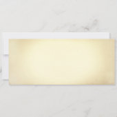 ヴィンテージリハーサルディナーチケット招待状 招待状 (裏面)