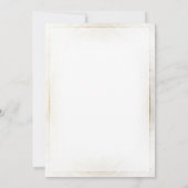 ヴィンテージリハーサルディナー招待状 招待状 (裏面)