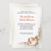 ヴィンテージリハーサルディナー招待状 招待状 (正面/裏面)