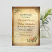 ヴィンテージリハーサルディナー招待状 招待状 (スタンド正面)