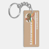 ヴィンテージリバモアカリフォルニア キーホルダー (正面左)