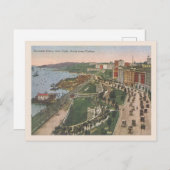 ヴィンテージリバーサイドドライブニューヨーク ポストカード (正面/裏面)