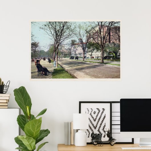 ヴィンテージリバーサイドDr.ニューヨーク,ニューヨークのポスター ポスター (ホームオフィス)