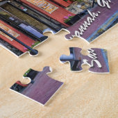 ヴィンテージリバー通りサバンナグルジア旅行写真 ジグソーパズル (側面)