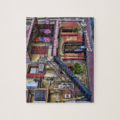 ヴィンテージリバー通りサバンナグルジア旅行写真 ジグソーパズル (縦)