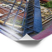 ヴィンテージリバー通りサバンナグルジア旅行写真 フォトプリント            (角)