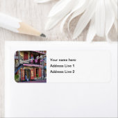 ヴィンテージリバー通りサバンナグルジア旅行写真 ラベル (インサイチュ)