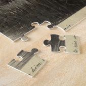 ヴィンテージリバー魚釣りアート ジグソーパズル (側面)