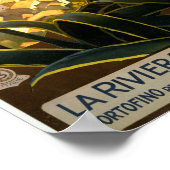 ヴィンテージリビエラポスターイタリア ポスター (角)